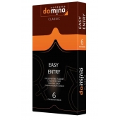 Презервативы с увеличенным количеством смазки DOMINO Easy Entry - 6 шт. - Domino - купить с доставкой в Хабаровске