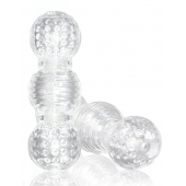 Прозрачный фигурный мастурбатор Master Stroker - Blush Novelties - в Хабаровске купить с доставкой