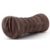 Коричневый мастурбатор-вагина Hot Chocolate Brianna - Blush Novelties - в Хабаровске купить с доставкой