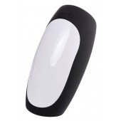 Черно-белый перезаряжаемый мастурбатор Erotist Hailstorm - Erotist Adult Toys - в Хабаровске купить с доставкой