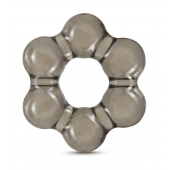 Дымчатое эрекционное кольцо Stay Hard Thick Bead Cock Ring - Blush Novelties - в Хабаровске купить с доставкой