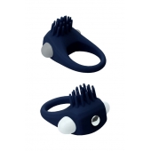 Синее эрекционное виброкольцо STIMU RING - Dream Toys - в Хабаровске купить с доставкой