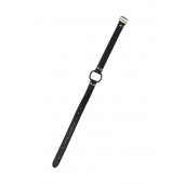 Черный кляп-кольцо Modesty - Lola Games - купить с доставкой в Хабаровске