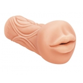 Телесный мастурбатор-ротик Sweet Lips - Lola Games - в Хабаровске купить с доставкой