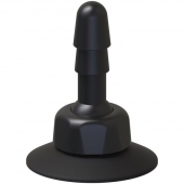 Плаг с присоской для фиксации насадок Deluxe 360° Swivel Suction Cup Plug - Doc Johnson - купить с доставкой в Хабаровске
