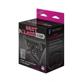Черный пояс для насадок BEST CLASS STRAP - LOVETOY (А-Полимер) - купить с доставкой в Хабаровске