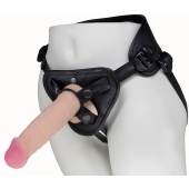 Пояс харнесс BEST UNI strap с 2 сменными насадками - 18,5 и 16 см. - LOVETOY (А-Полимер) - купить с доставкой в Хабаровске