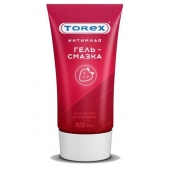 Смазка на водной основе TOREX  Сладкая клубника  - 50 мл. - Torex - купить с доставкой в Хабаровске