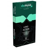 Презервативы с пролонгирующим эффектом DOMINO Classic Long action - 6 шт. - Domino - купить с доставкой в Хабаровске