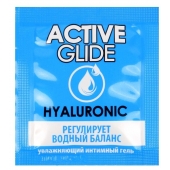 Лубрикант на водной основе Active Glide с гиалуроновой кислотой - 3 гр. - Биоритм - купить с доставкой в Хабаровске