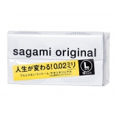 Презервативы Sagami Original 0.02 L-size увеличенного размера - 10 шт. - Sagami - купить с доставкой в Хабаровске
