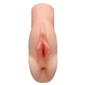 Телесный мастурбатор Perfect Pussy Double Stroker - Pipedream - в Хабаровске купить с доставкой