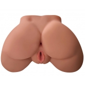 Кофейный мастурбатор-полуторс Perfect Ass Masturbator - Pipedream - в Хабаровске купить с доставкой