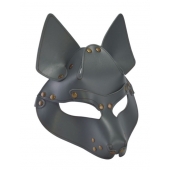 Серая маска Wolf с клепками - Sitabella - купить с доставкой в Хабаровске