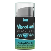 Жидкий интимный гель с эффектом вибрации Vibration! Gin   Tonic - 15 мл. - INTT - купить с доставкой в Хабаровске