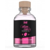 Массажный гель с согревающим эффектом Cotton Candy - 30 мл. - INTT - купить с доставкой в Хабаровске