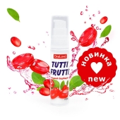 Гель-смазка Tutti-frutti со вкусом барбариса - 30 гр. - Биоритм - купить с доставкой в Хабаровске