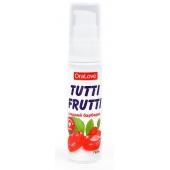 Гель-смазка Tutti-frutti со вкусом барбариса - 30 гр. - Биоритм - купить с доставкой в Хабаровске