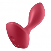 Красный вибромассажёр простаты Satisfyer Backdoor Lover - 14 см. - Satisfyer - в Хабаровске купить с доставкой