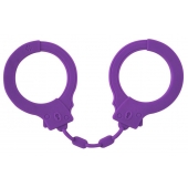 Фиолетовые силиконовые поножи Limitation - Lola Games - купить с доставкой в Хабаровске