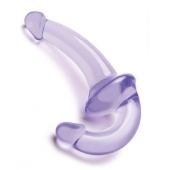 Фиолетовый безремневой страпон Strapless Strap-On - Lux Fetish - купить с доставкой в Хабаровске