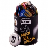 Текстурированные презервативы в кейсе MAXUS So Much Sex - 100 шт. - Maxus - купить с доставкой в Хабаровске