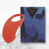Красное кольцо с вибрацией Thor Cockring - FeelzToys - в Хабаровске купить с доставкой