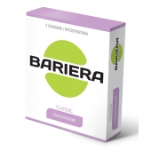 Классические презервативы Bariera Classic - 3 шт. - Bariera - купить с доставкой в Хабаровске