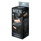 Пустотелый фаллопротез MEN STYLE - 17,5 см. - LOVETOY (А-Полимер) - купить с доставкой в Хабаровске