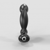 Черный вибромассажер простаты и промежности Prostate Pro с пультом ДУ - Bathmate - в Хабаровске купить с доставкой