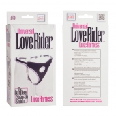 Трусы для страпона с универсальным креплением Universal Love Rider Luxe Harness - California Exotic Novelties - купить с доставкой в Хабаровске