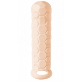Телесный фаллоудлинитель Homme Long - 15,5 см. - Lola Games - в Хабаровске купить с доставкой