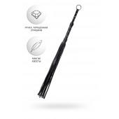 Черный флоггер Anonymo - 64 см. - ToyFa - купить с доставкой в Хабаровске