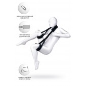 Черные кожаные стропы для фиксации Anonymo - ToyFa - купить с доставкой в Хабаровске