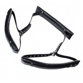 Черные кожаные стропы для фиксации Anonymo - ToyFa - купить с доставкой в Хабаровске