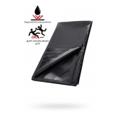 Черная простыня для секса из ПВХ - 220 х 200 см. - ToyFa - купить с доставкой в Хабаровске