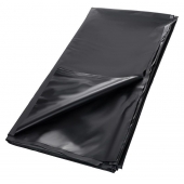 Черная простыня для секса из ПВХ - 220 х 200 см. - ToyFa - купить с доставкой в Хабаровске