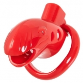 Красный мужской пояс верности из пластика - ToyFa - купить с доставкой в Хабаровске