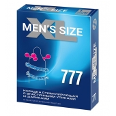 Стимулирующая насадка на пенис MEN SIZE 777 - Sitabella - в Хабаровске купить с доставкой