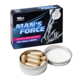 Пищевой концентрат для мужчин MANS FORCE  - 12 капсул - Sitabella - купить с доставкой в Хабаровске