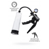 Прозрачная механическая помпа для пениса Viggo - Sexus - в Хабаровске купить с доставкой