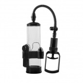 Прозрачная вакуумная помпа с вибрацией Vibrating Penis Pump - Dream Toys - в Хабаровске купить с доставкой