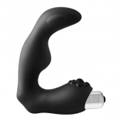 Черный вибромассажер простаты FantASStic Vibrating Prostate Massager - 11,3 см. - Dream Toys - в Хабаровске купить с доставкой