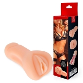 Телесный реалистичный мастурбатор в виде вагины - Bior toys - в Хабаровске купить с доставкой