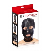Маска-шлем с прорезями для глаз и рта - Fetish Tentation - купить с доставкой в Хабаровске