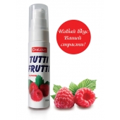 Гель-смазка Tutti-frutti с малиновым вкусом - 30 гр. - Биоритм - купить с доставкой в Хабаровске