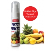 Гель-смазка Tutti-frutti со вкусом тропических фруктов - 30 гр. - Биоритм - купить с доставкой в Хабаровске