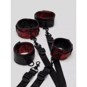 Изысканный набор фиксаций на кровати Reversible Under Mattress Restraint Set - Fifty Shades of Grey - купить с доставкой в Хабаровске