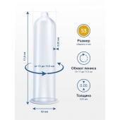 Презервативы MY.SIZE размер 53 - 10 шт. - My.Size - купить с доставкой в Хабаровске