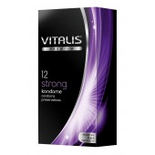Презервативы с утолщённой стенкой VITALIS PREMIUM strong - 12 шт. - Vitalis - купить с доставкой в Хабаровске